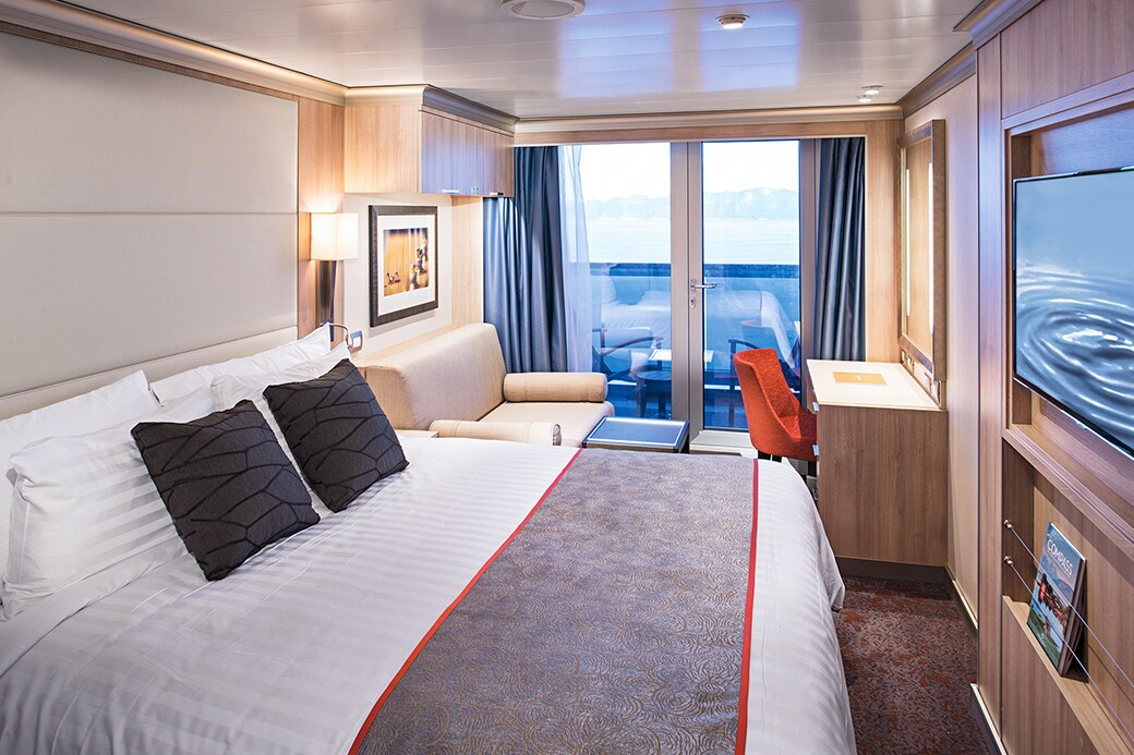 Verandah Stateroom (Partially Obstructed View) – [VH]