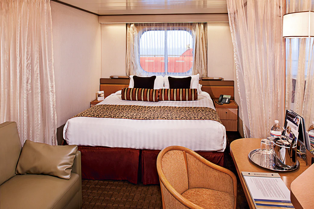 Large Ocean view Stateroom (Partial Sea View) – [G]